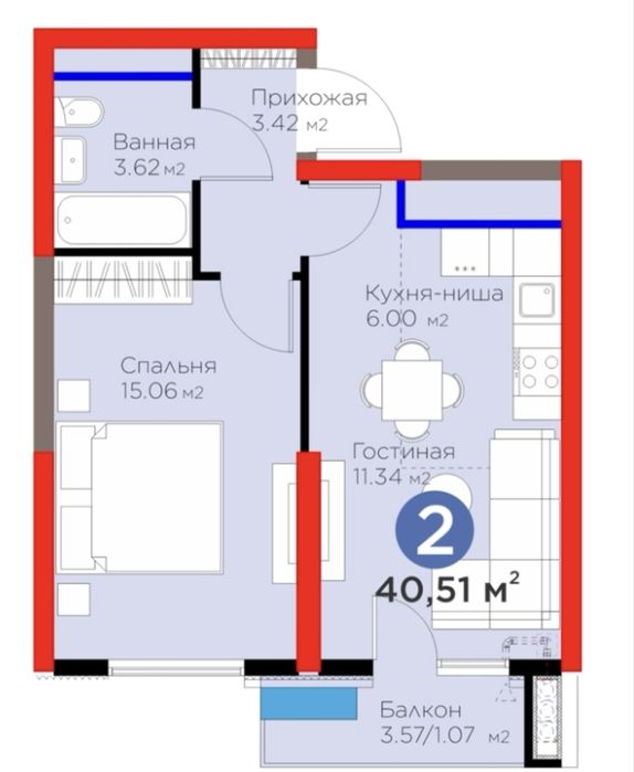 Квартира в BI GROUP! Срочно. Переуступка договора!