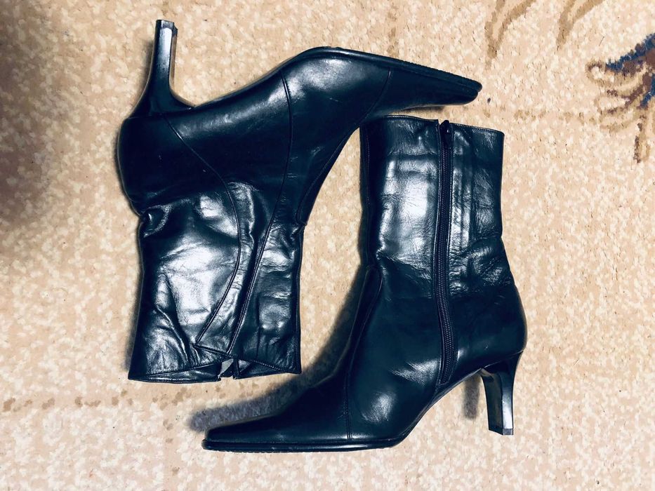 Cizme dama din piele naturala