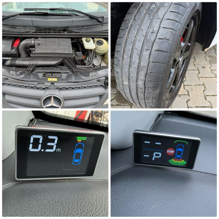 MERCEDES VITO LUNG EURO 5 CLIMA SENZORI 8 roti km reali fara rugina