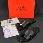 Луксозни мъжки чехли Hermès ЧЕРНИ {40-46}
