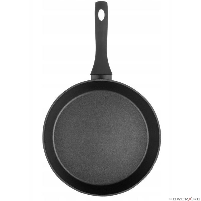 Tigaie din aluminiu forjat, 22 cm, cu invelis antiaderent, maner