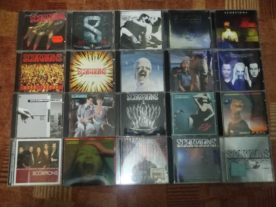 Cd-uri Scorpions