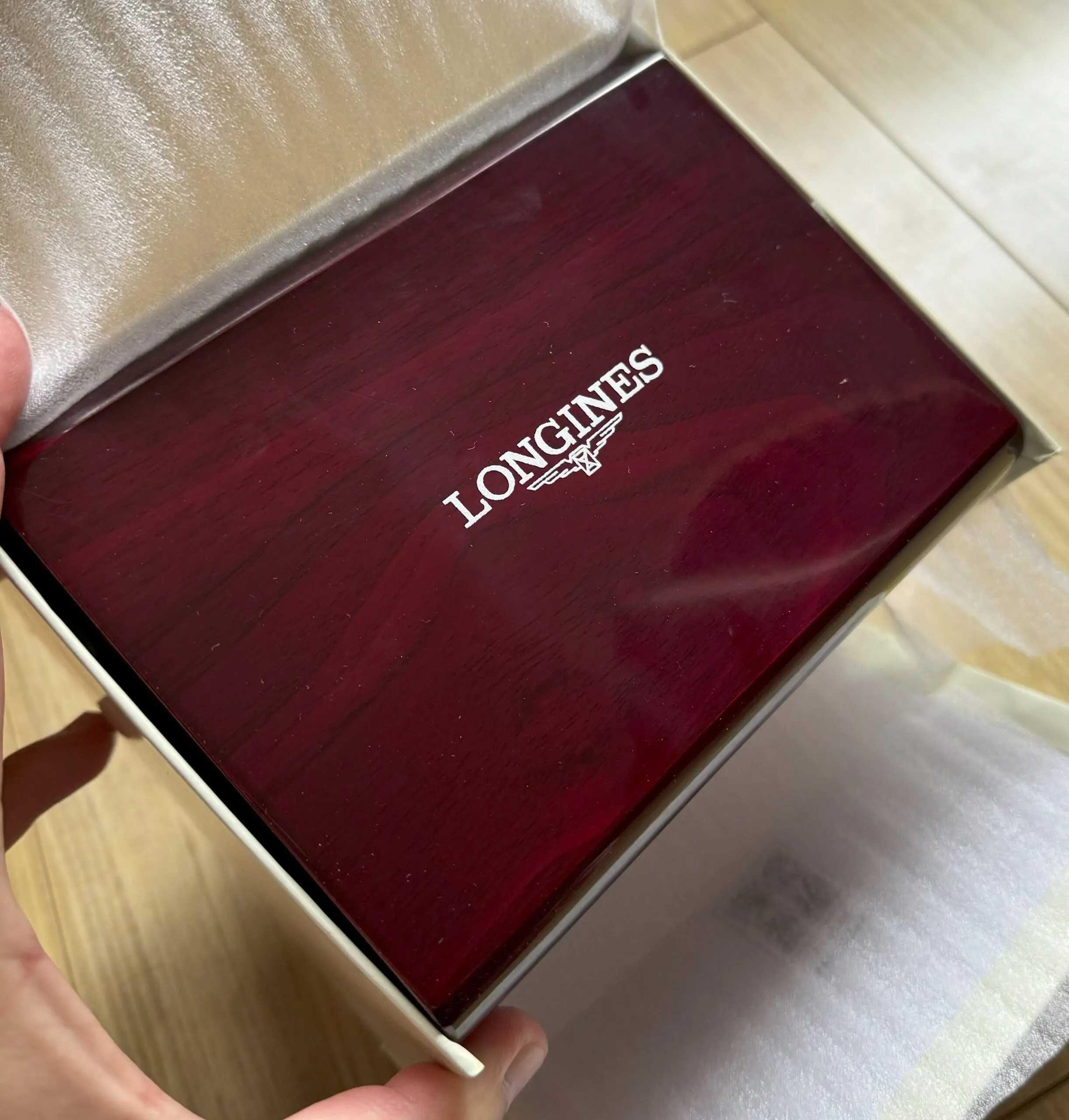 Cutie ceas Longines calitate ridicata din lemn