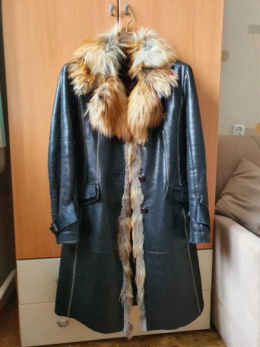 дублёнка женская, облегчённая, Турция, натуральная кожа, мех,
35 000