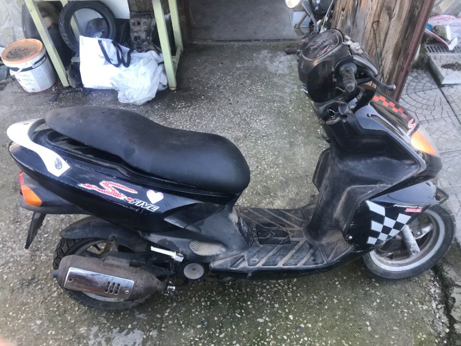 Daelim S-Five 50cc на части