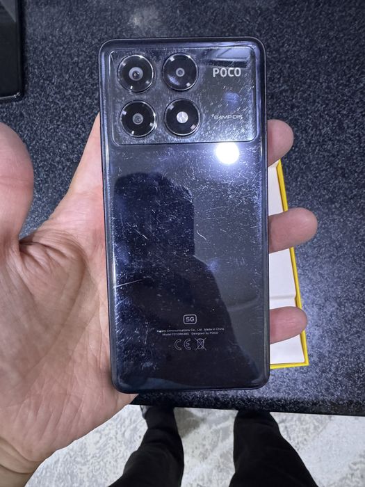 poco x6 pro pamit 8.256g holati yahwi oqip qlila faqat
