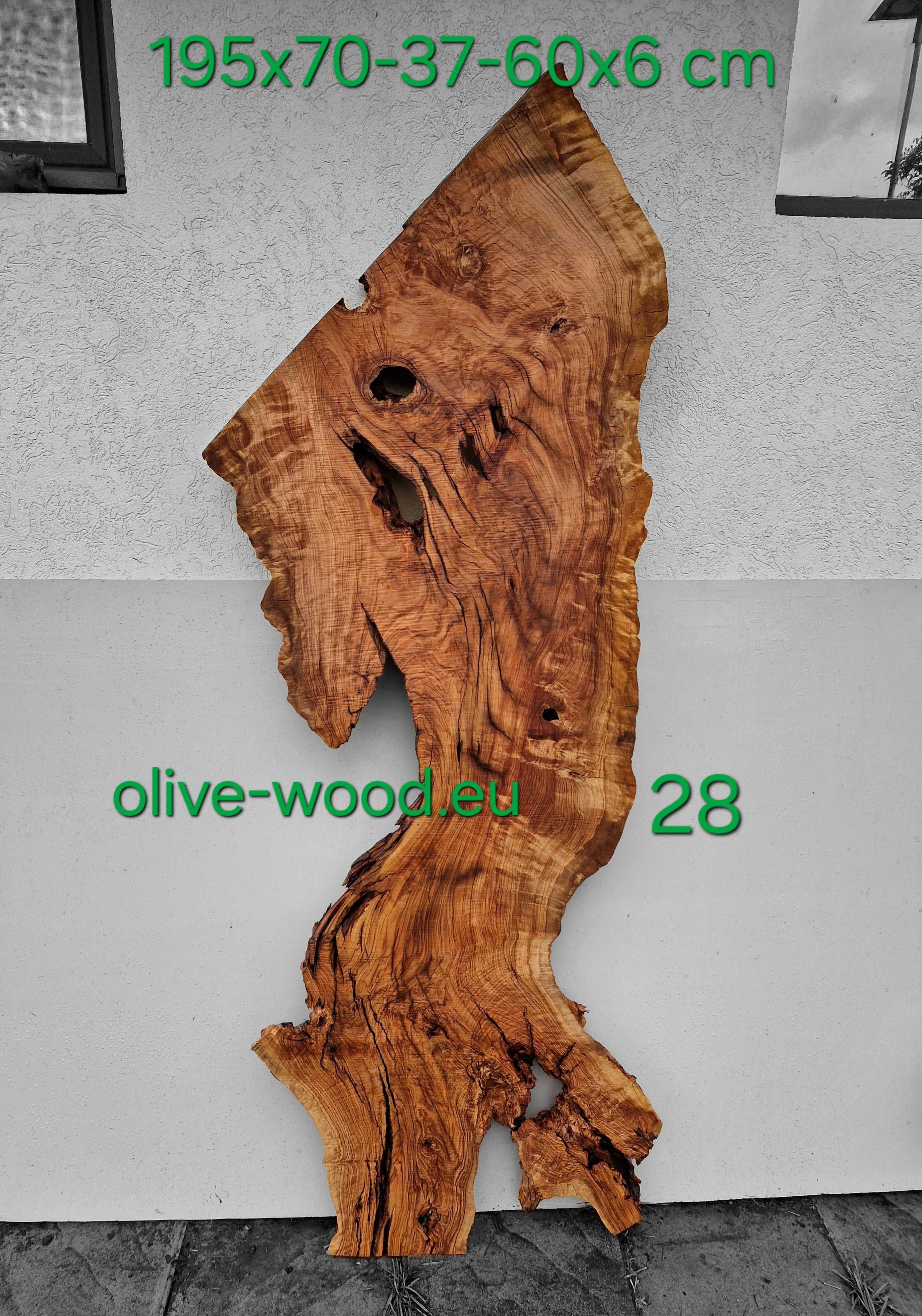 Дървен материал от маслина (янове) и шайби. Olive Wood Live Edge Slabs