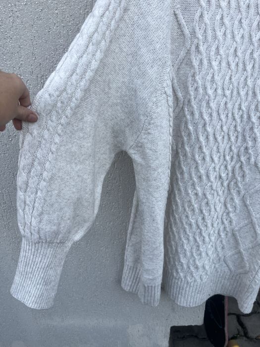Rochie tricotatat crem