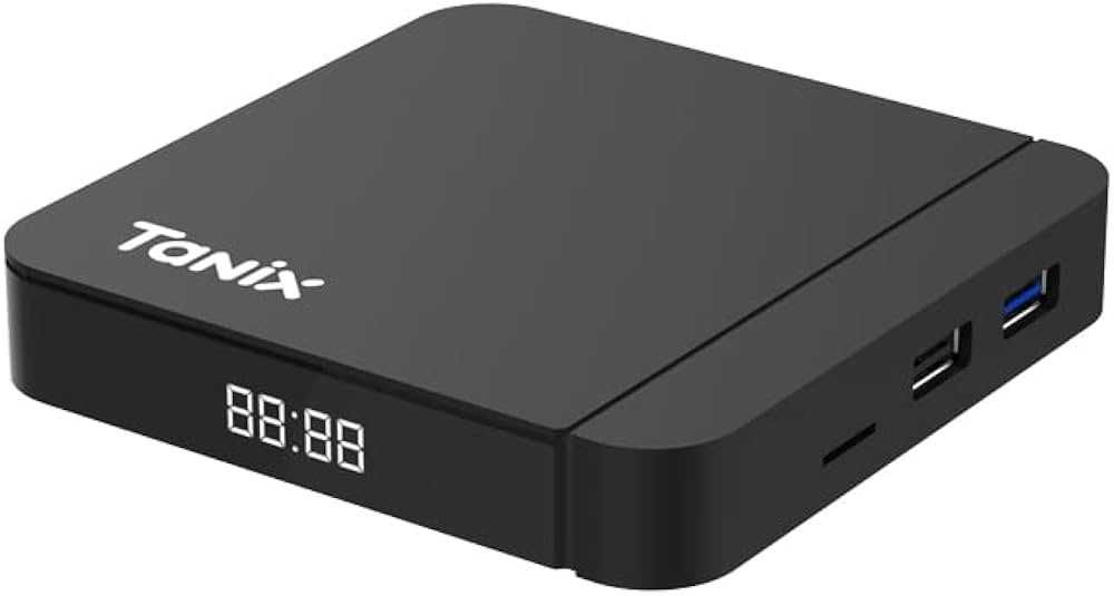 НОВ TV BOX Tanix W2 Android 11 S905W2 AV1