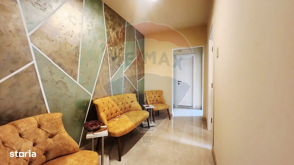 Inchiriere 3 camere | ideal pentru cabinet | salon | birou