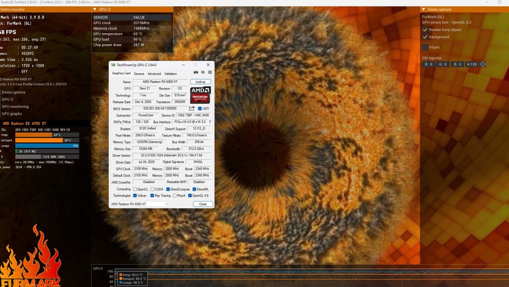 Видео Карта PowerColor Radeon RX 6900 XT Red Devil 16GB GDDR6 256bit
