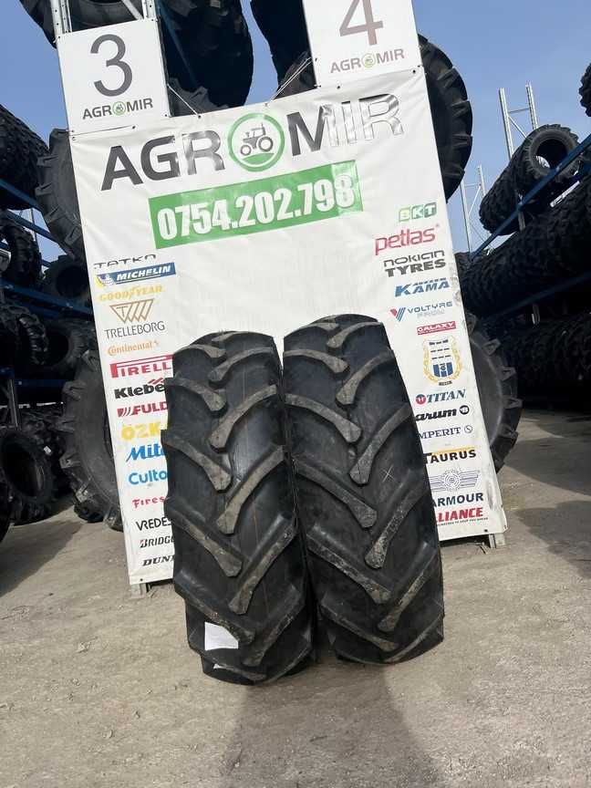 Anvelope noi 16.9-24 cu 8 pliuri marca CEAT pentru tractor fata