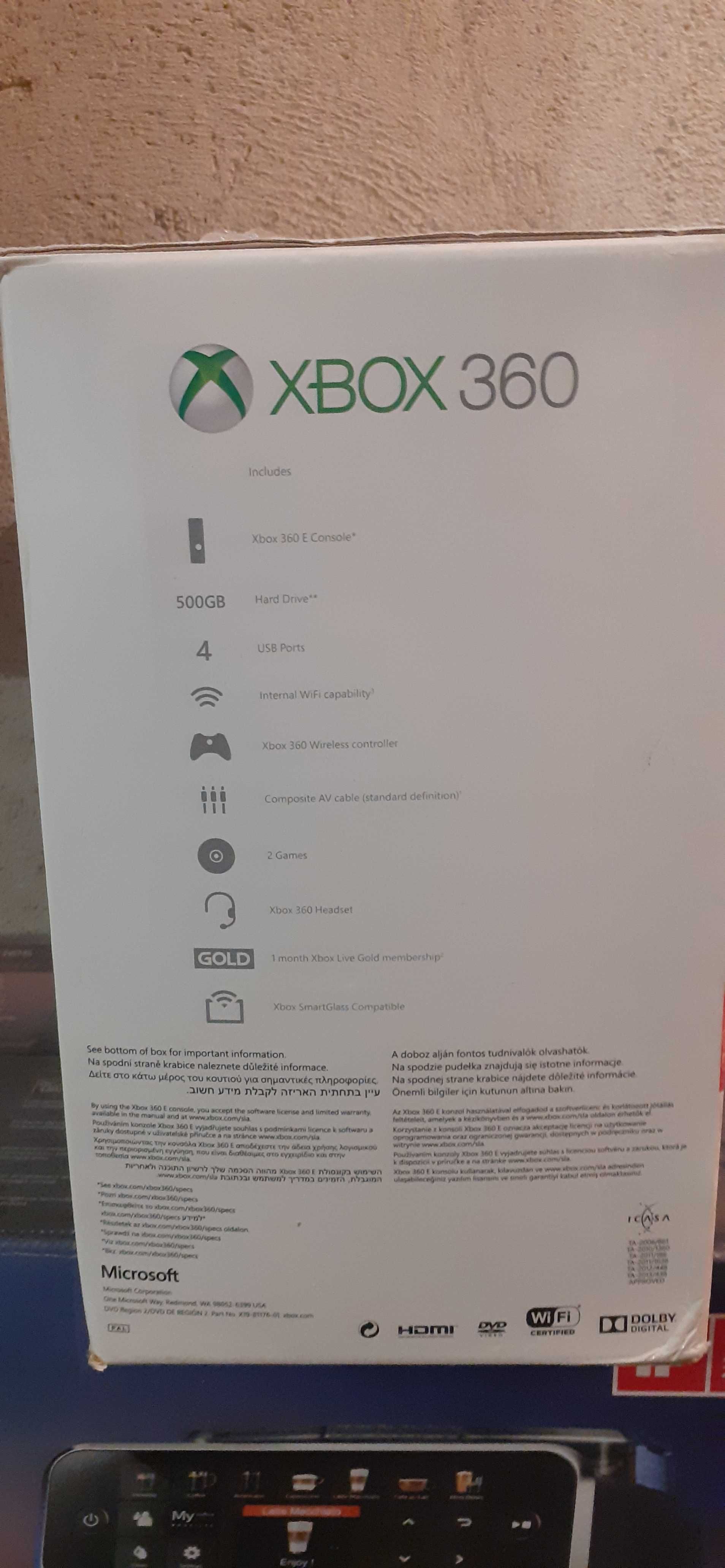 Продавам XBOX 360E 500GB