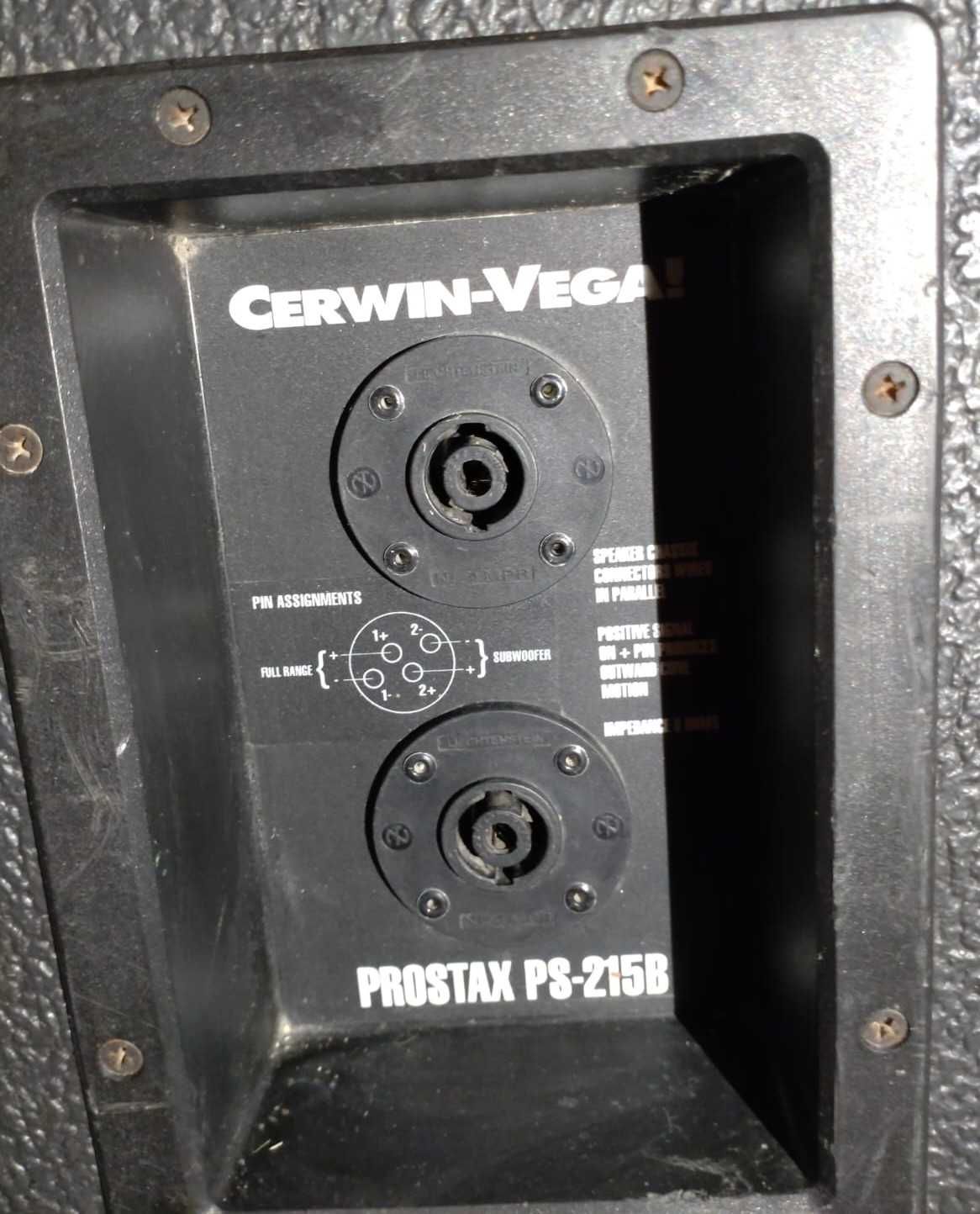 Boxe Cerwin Vega! Prostax PS-215B, 2X15 toli, goala, 
100 EUR