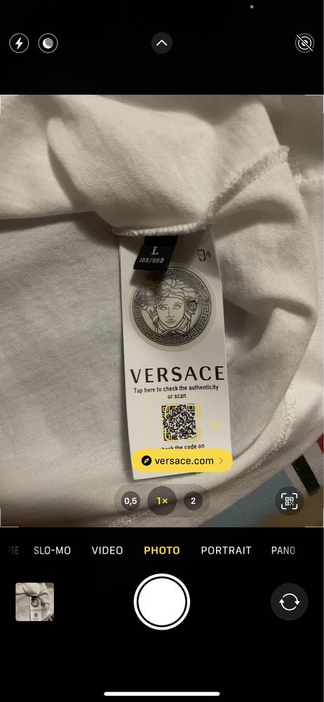 Tricou Versace, mărimea L slim fit