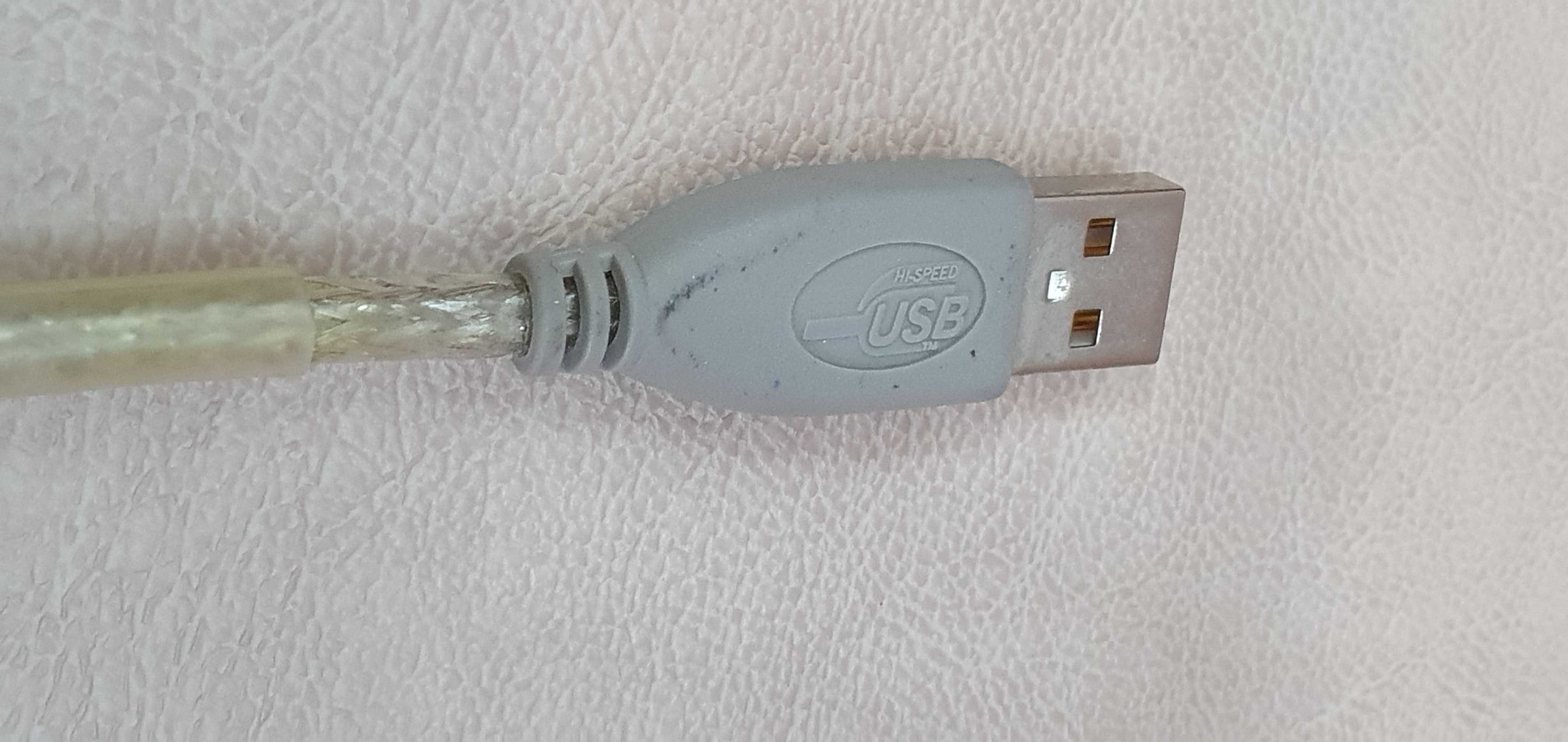 Cablu USB - Kingston - USB tată la USB mamă, culoare gri