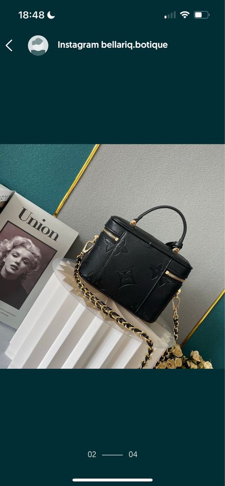 Geanta Louis Vuitton vanity pe comanda