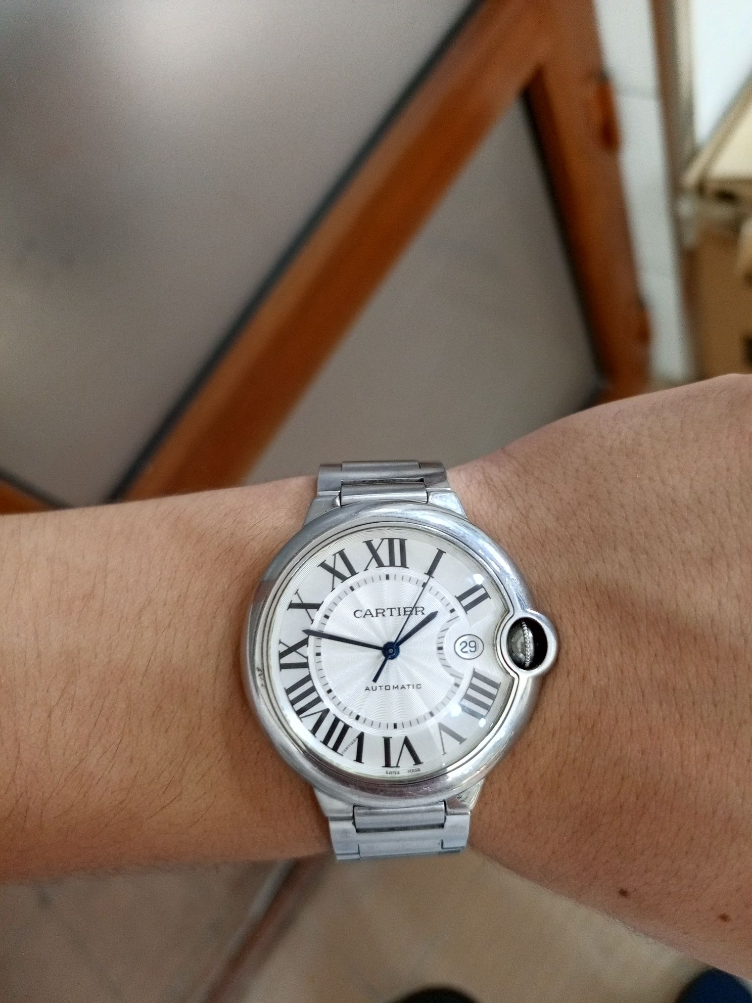 Часы Cartier Ballon Bleu