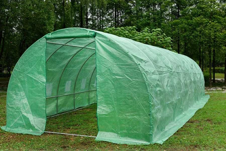 Solar legume 4 x 12 x 2.30m, folie 180g/m2 + Cadou