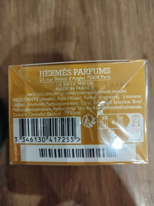 Продавам оригинален дамски парфюм HERMES EDT