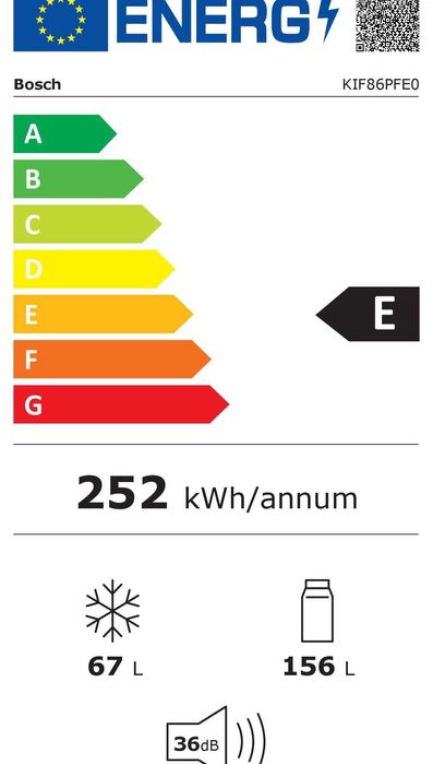 Хладилник за вграждане Bosch KIF86PFE0 код 4171