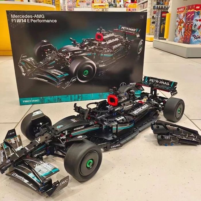 Lego car конструктор Mercedez Benz W14 1642detal