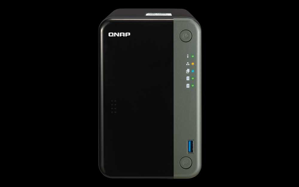 Qnap 253D 8GB DDR 4, J4125 processor 4-core 2.7GHz, 2.5GbE+ 2HDD x 4TB