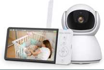 Supraveghere video - audio  wireless si monitor digital pentru bebe