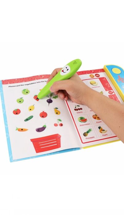 Carte educativa pentru copii OVERTANG, Y-Book, cu stilou interactiv