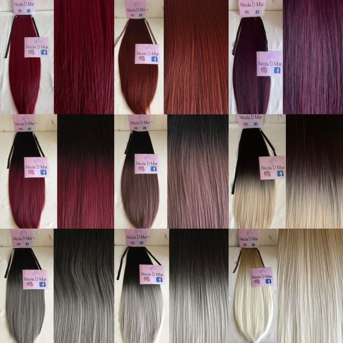Coada de par Nicole D Mar - cozi/extensii imita parul natural