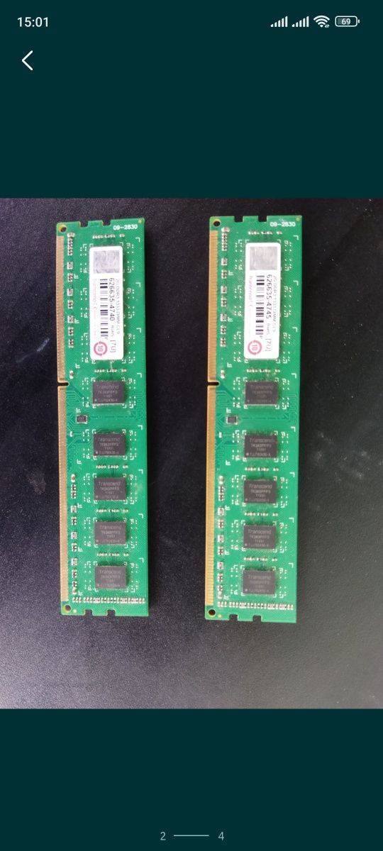 Оперативная память DDR 3, 2Gb