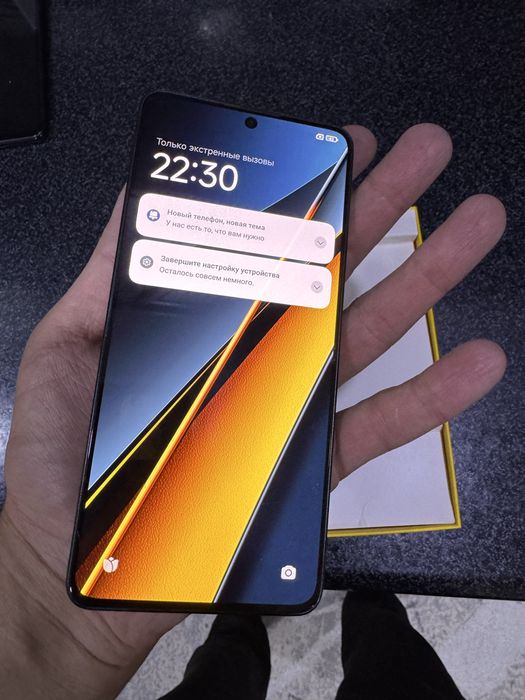 poco x6 pro pamit 8.256g holati yahwi oqip qlila faqat