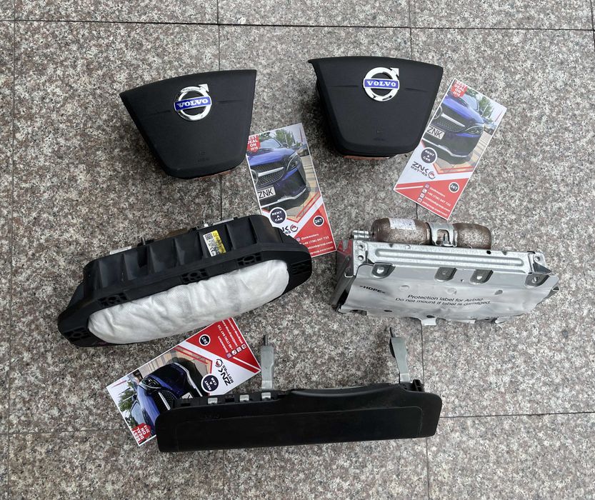 Volvo XC60 V40 S60 S90 airbag pasager volan set centuri - plansa bord