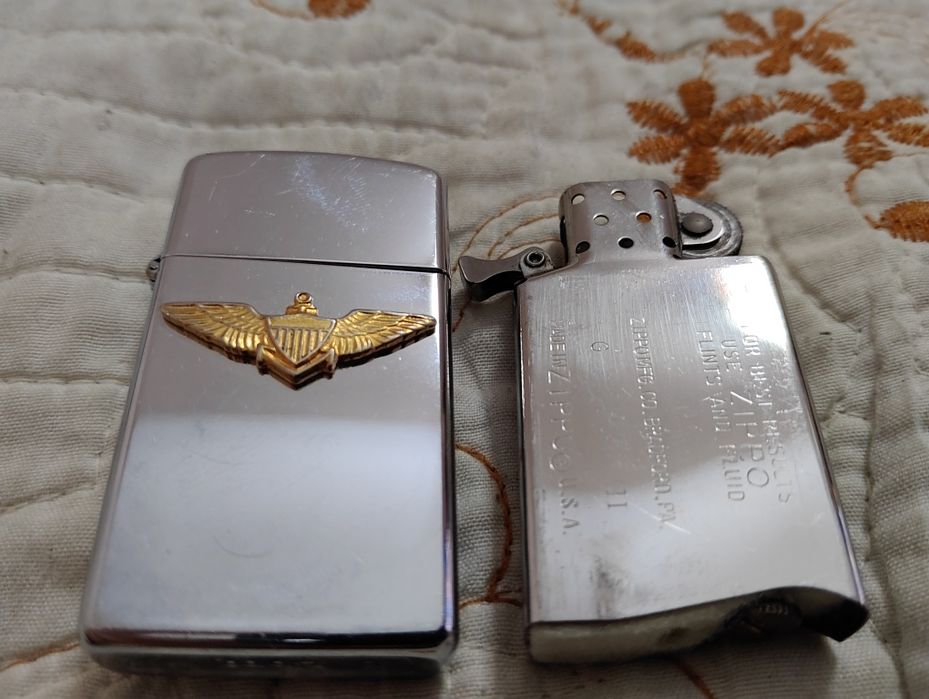 Bricheta Zippo Slim Vintage