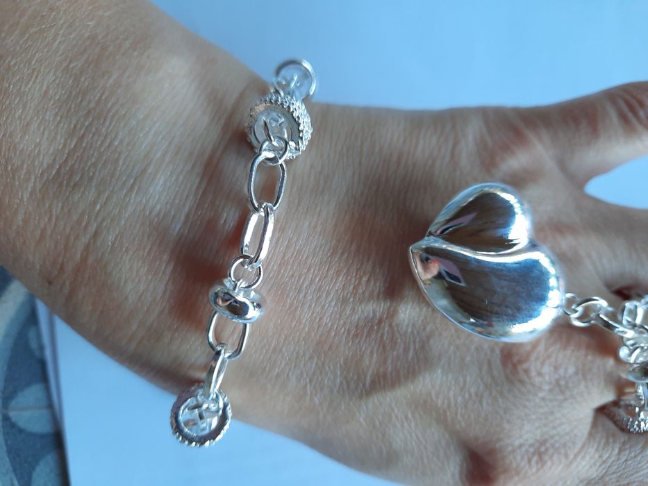 сребърен комплект