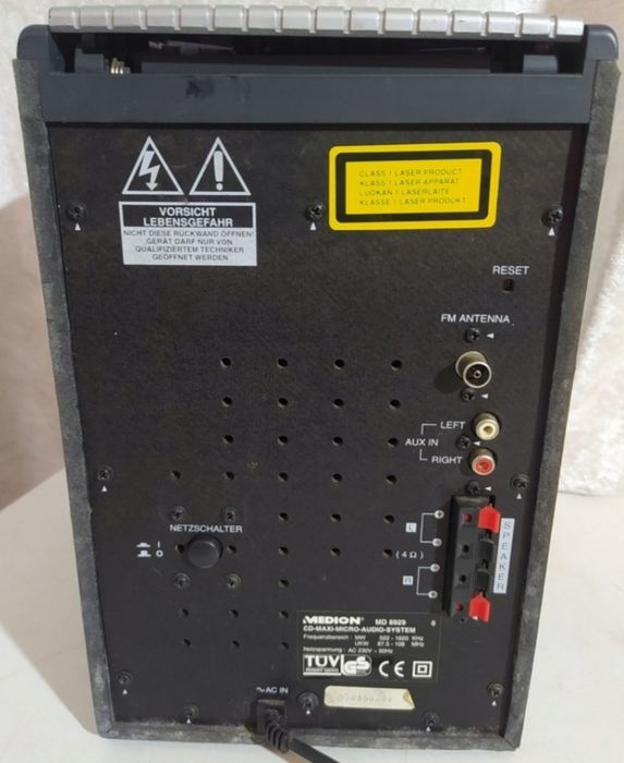 Combina muzicala Medion/Dubluradiocaset ORION