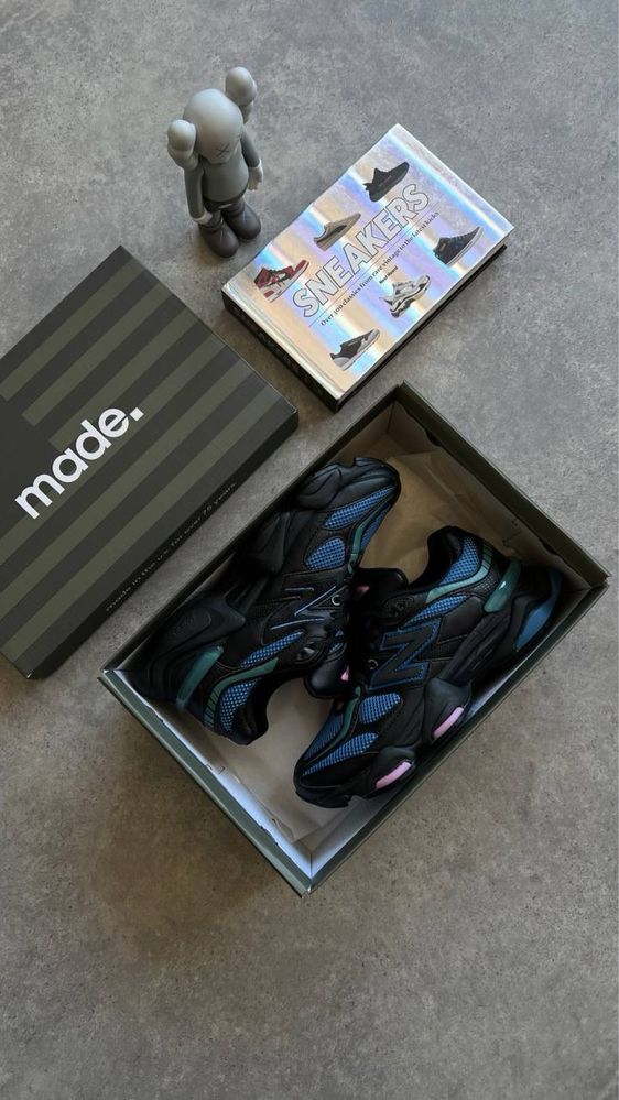 New Balance 9060 Black Blue Agate
