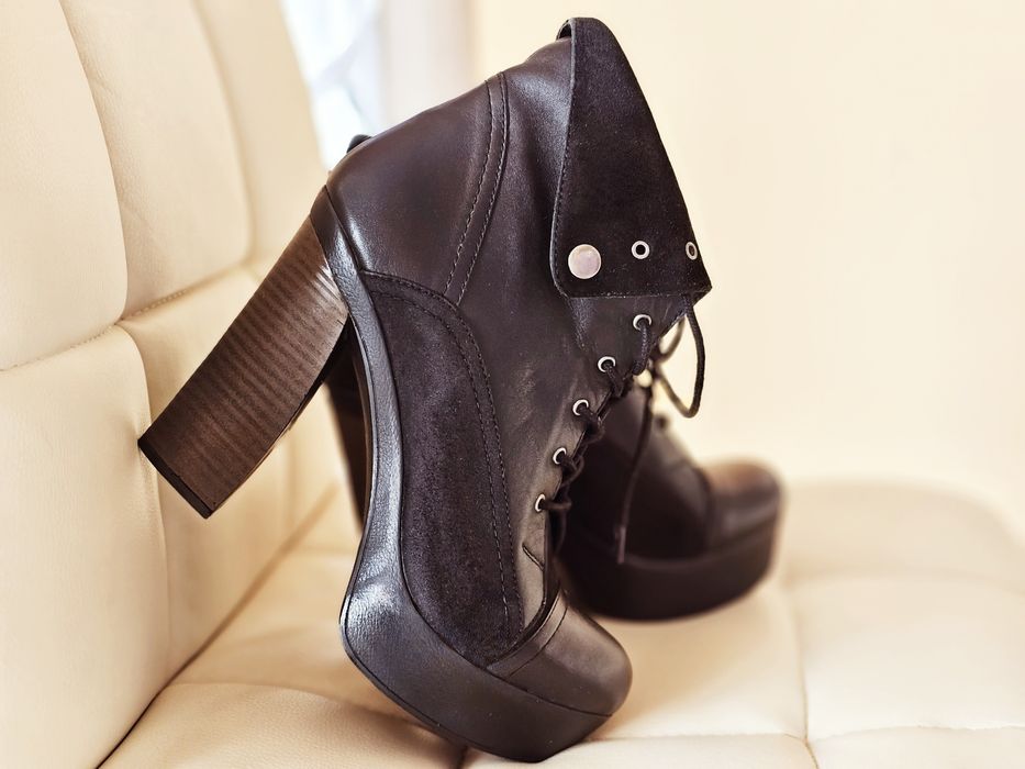 Боти естествена кожа