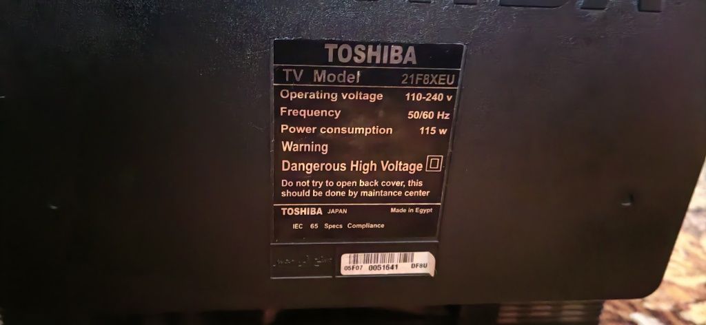 Televizor color Toshiba