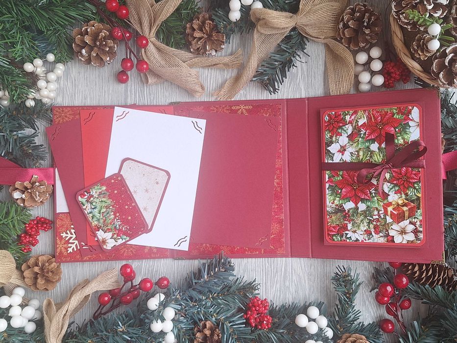 Мини скрапбук албуми с коледна тематика /61.2