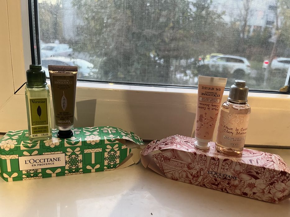 Set l’occitane verbina/cerisier