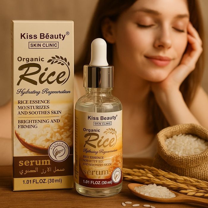 Органичен серум с оризова есенция Kiss Beauty Rice Serum