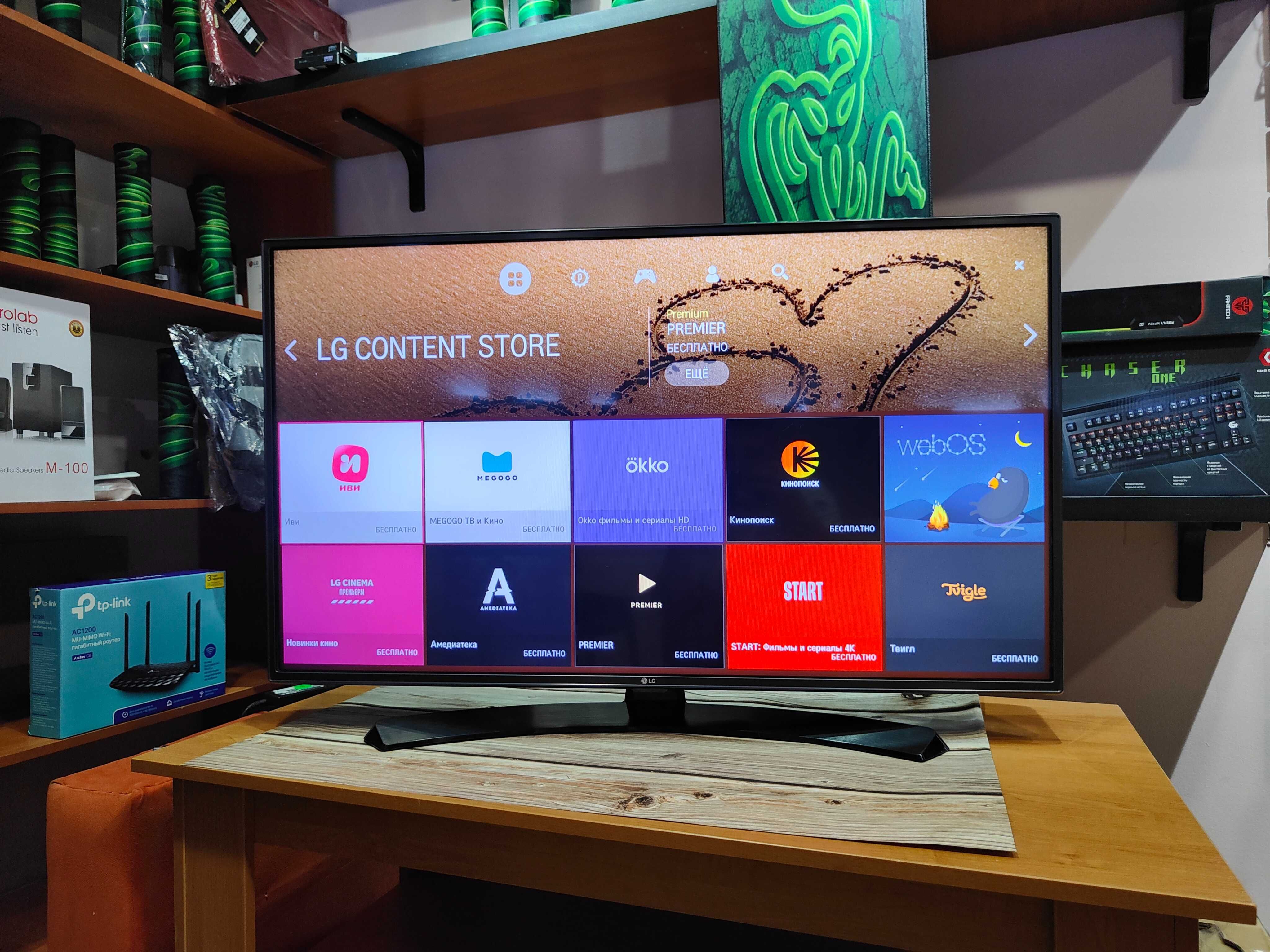 LG Smart TV 43 дюйма в рассрочку