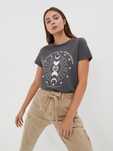 Tricou cu print Sinsay