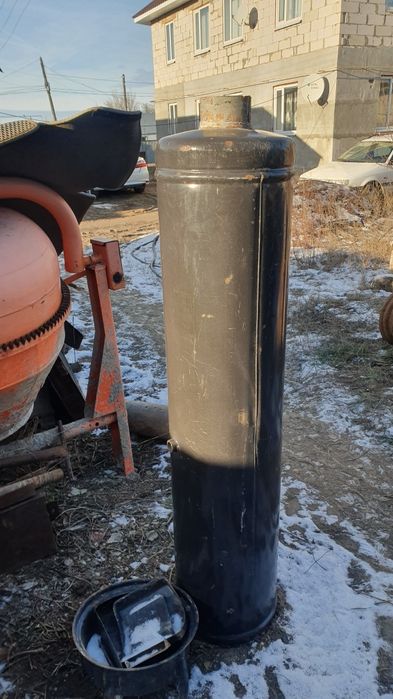 Дровянной водонагреватель.