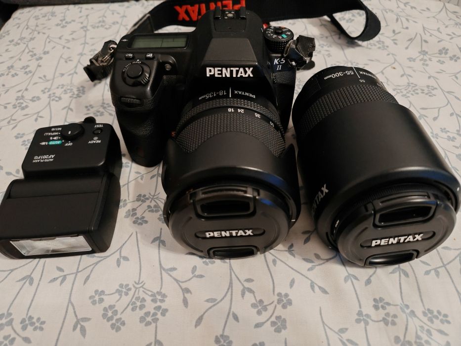 Pentax K-5II/Pentax 18-135 mm/Pentax 55-300 mm