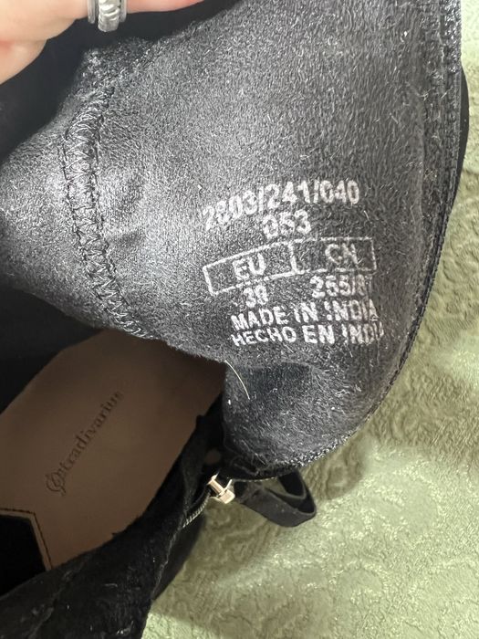 Botine brodate Stradivarius