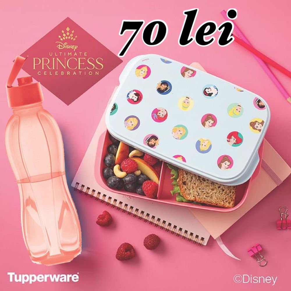 Set Pahar NC cu tartă Tupperware