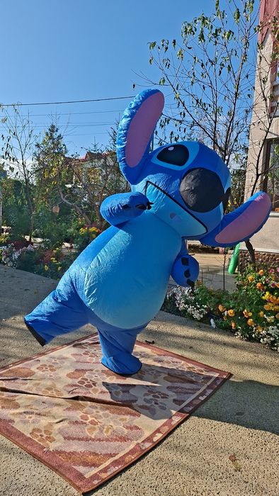 Mascota gonflabila stitch/ angel eyes