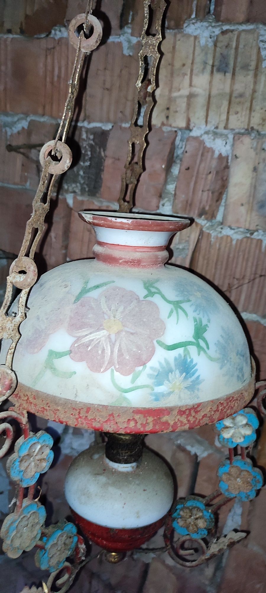 Lampa veche ceramica